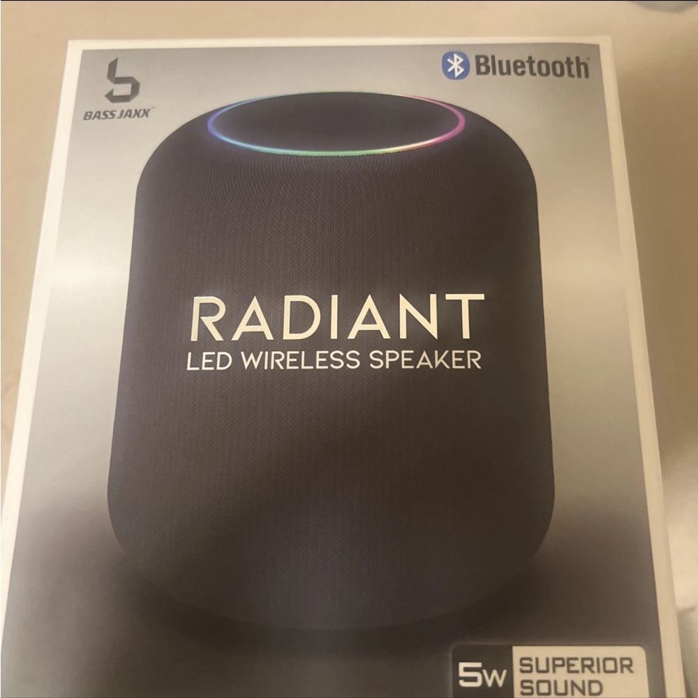 Bass Jaxx Radiant LED Wireless Speaker